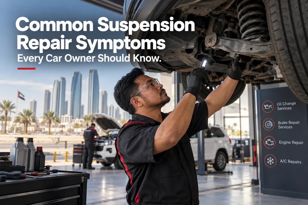 Common Suspension Repair Symptoms Every Car Owner Should Know