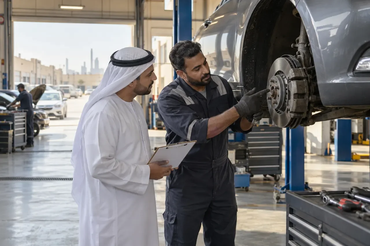How to Choose the Best Brake Repair Service in Mussafah